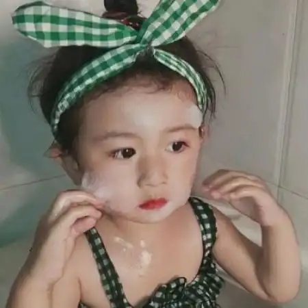 可爱萌娃女头像,网友提供分享同一个人