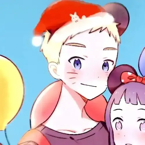 圣诞动漫情侣头像