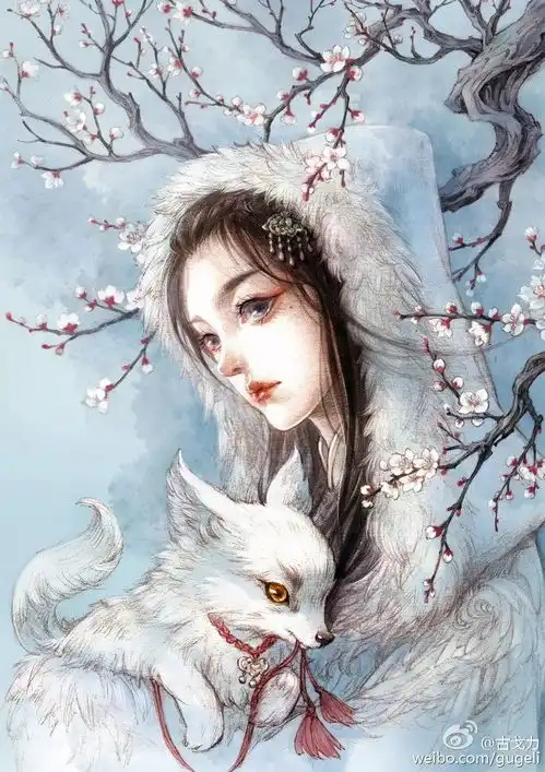 她笔下总是挡不住的美,细腻的笔触,展现中国古风