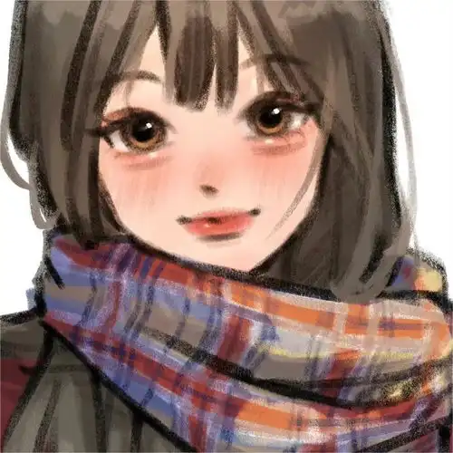 非主流卡通女生头像文字