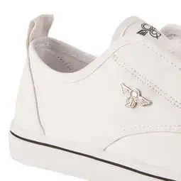 creativerecreation2013年春季lacava系列白色帆布鞋