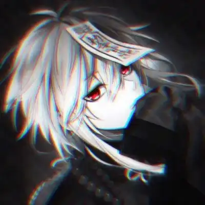 温柔系头像动漫系男生黑