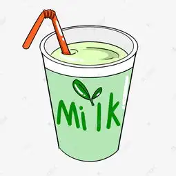 香草奶茶卡通插画素材图片免费下载千库网