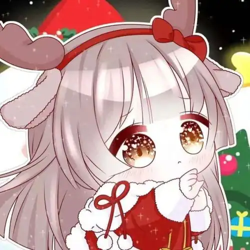 圣诞动漫女生头像
