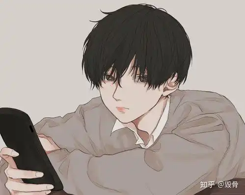 卡通男头像治愈系干净动