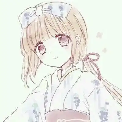 动漫头像女可爱萌漂亮二次元少女心粉色甜美头像