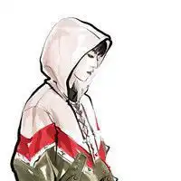 高冷女生头像动漫红色系动漫头像