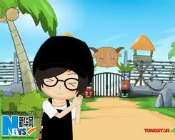 周笔畅卡通形象出炉造型惟妙惟肖清新纯真