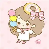 个性可爱的萌系qq卡通头像就算全世界与我为敌我也不会逃避