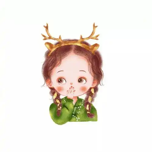 卡通皇上皇后情侣头像扣