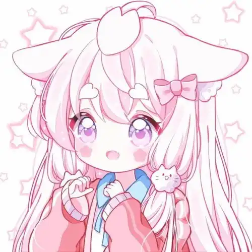 647期粉色系女生头像