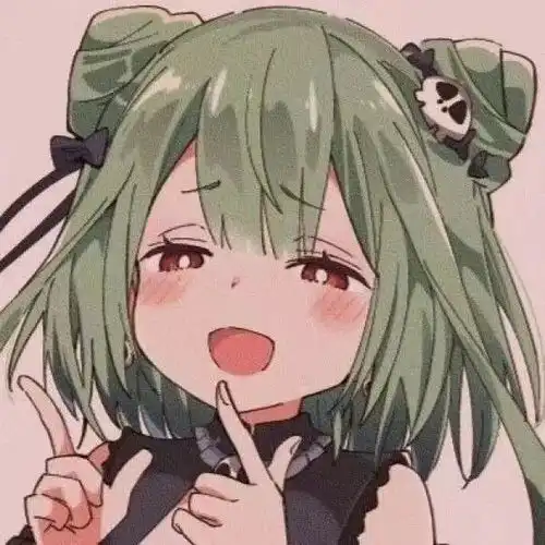 动漫头像第76期绿色青春女孩子头像,我就是喜欢,你看着办咯