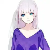 个性冷系女生头像图片情侣头像