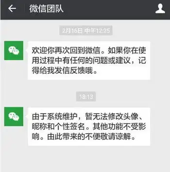 2020微信系统维护一般多久能恢复正常微信系统维护时间分析咖绿茵手游站