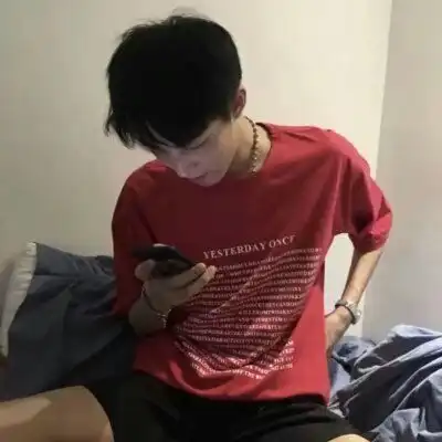 红色系看不清脸