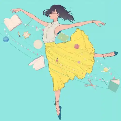 清新绿色系卡通头像男女