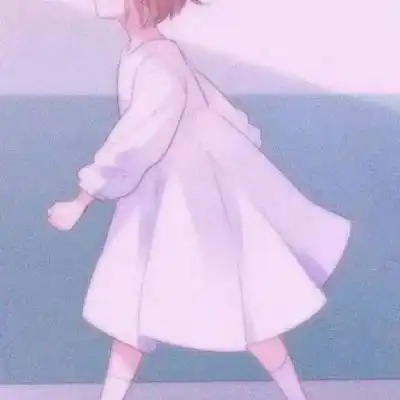 林弦一对两张可爱手绘二次元情情侣头像我要个性网