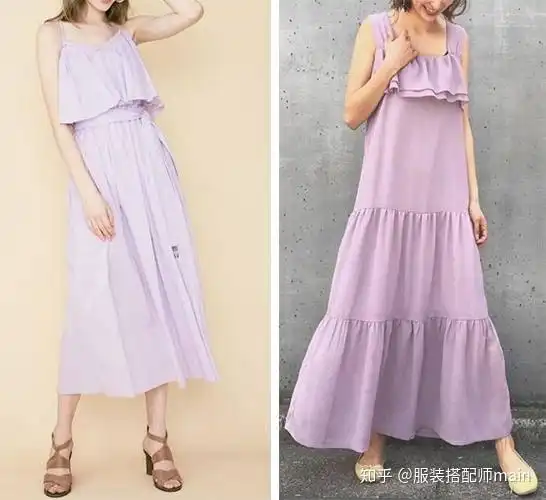 紫色裙子怎么搭配不突兀