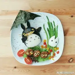 超人妈妈为女儿做的艺术品便当