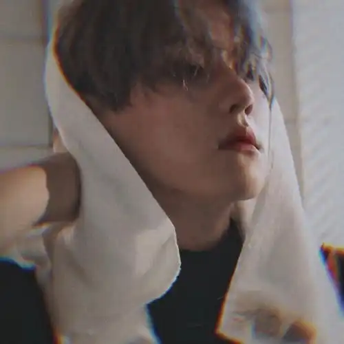 超撩禁欲系真人头像接吻