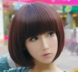 剪这个梨花去理发店怎么形容