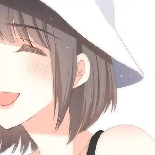 头像二次元爱笑的女孩运气不会太差