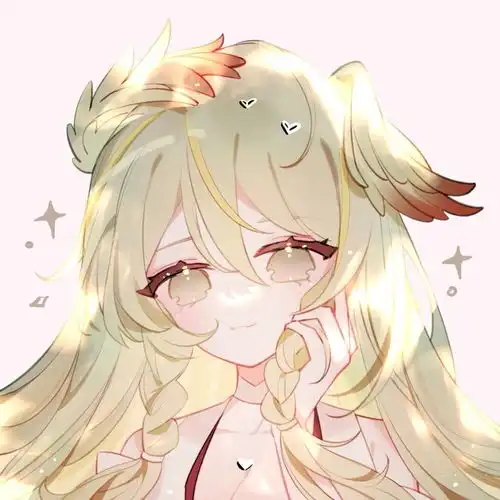 可爱卡通女生头像青色系