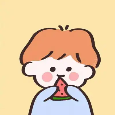 许下心愿希望得到幸福,超萌卡通情侣头像一对