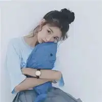 qq头像清新清新淡雅蓝色系女生qq头像