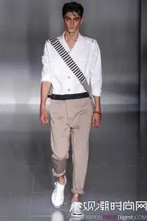 gucci2015春夏米兰男装周秀场不羁与优雅的双重魅力高清图片