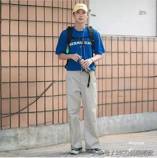 韩系早秋男装的搭配美学,冲突美的矛盾与平衡
