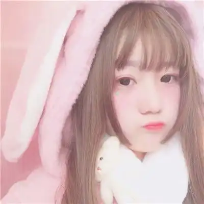 女生可爱粉红系头像少女