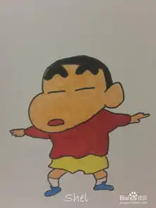 怎样简单的画出一个超萌的蜡笔小新