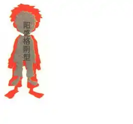 中医入门一学就通阳盛格阴型的图片是不是画错了
