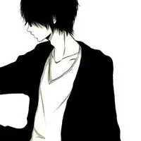 有没有类似下图的头像男生黑白