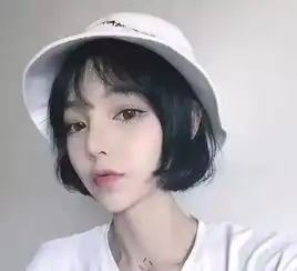短发女生头像卡通发型