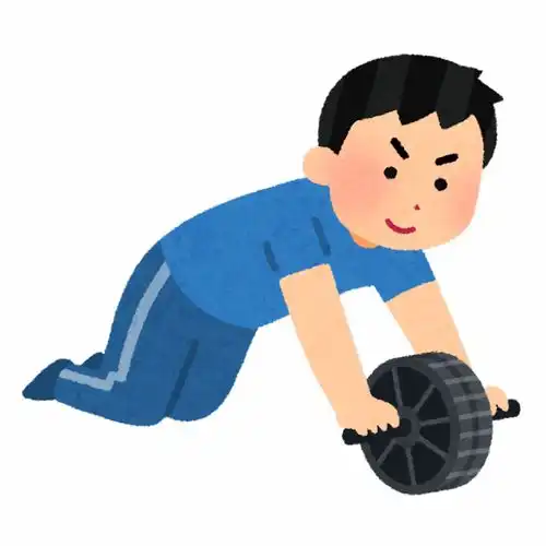 健身房肌肉动感单车举铁跑步机健身教练有氧运动健身锻炼卡通插画免扣素材手绘png24插画运动比赛健身