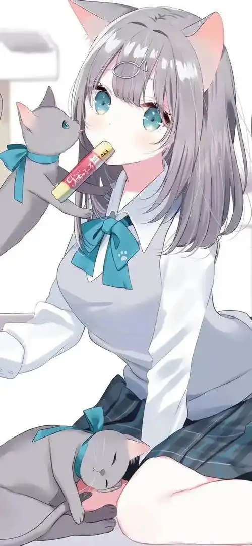 二次元少女壁纸17无水印