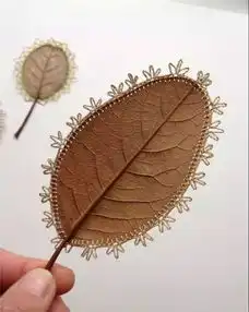 时尚花艺一片叶子变成惊艳的艺术品
