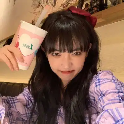 韩国蓝色系女生头像女生