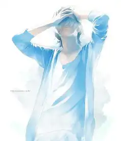 p站,男生,插画,壁纸,头像白色世界