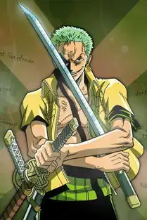 谁有这张图片上的单个索隆,哪个都行