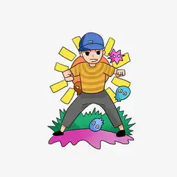 除恶卡通手绘插画图片素材其他格式下载动漫人物大全