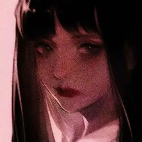 女生丧系头像真人带血古