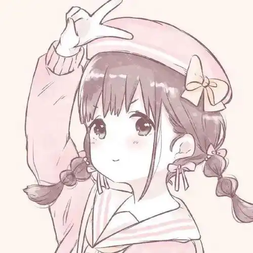 动漫女生头像这细碎的日子里总会有了惊喜的相遇