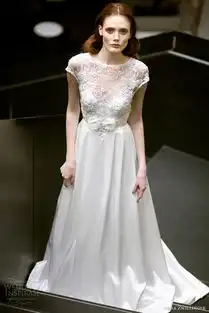 mirazwillinger2013时尚唯美婚纱白色系列