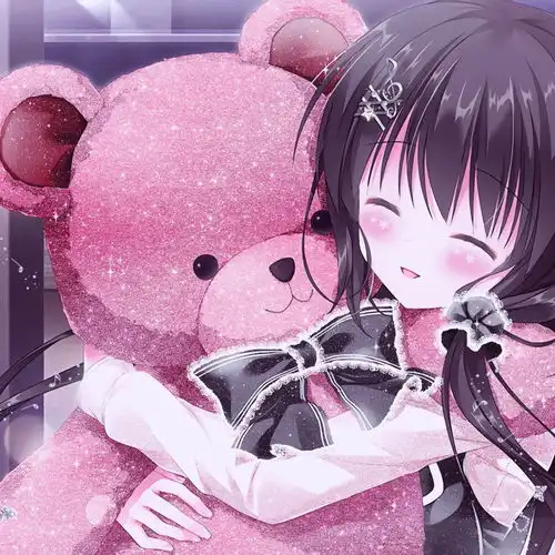 粉色软妹情头男盆友不是人系列