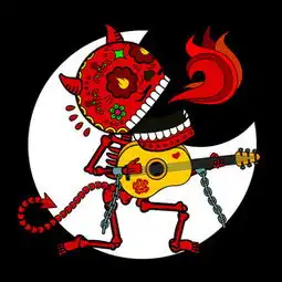 插画图片弹吉他插画设计千图网