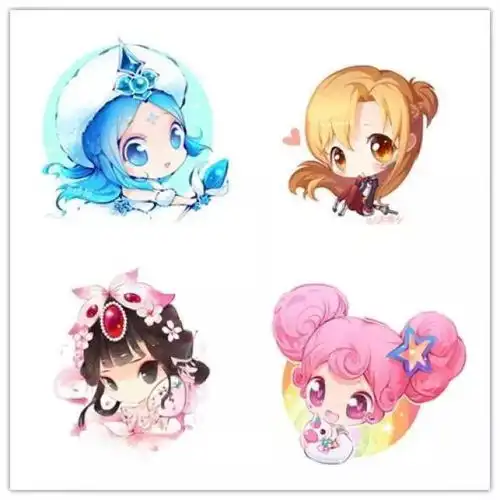 二次元女头像可爱萌系虎