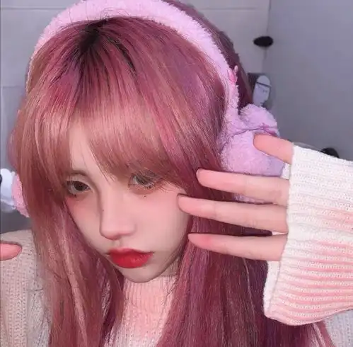 软萌粉色系头像少女的梦是星辰大海